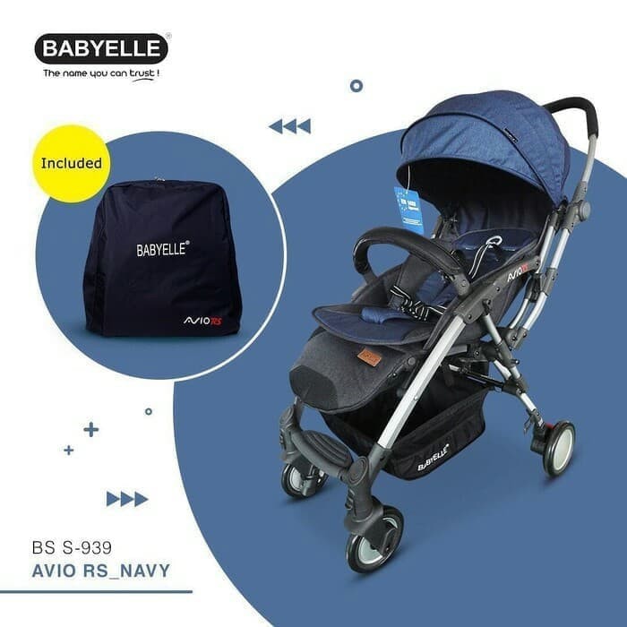 STROLLER BABY ELLE AVIO RS S928 Bisa pakai dari Newborn Handle bolak-balik Makassar