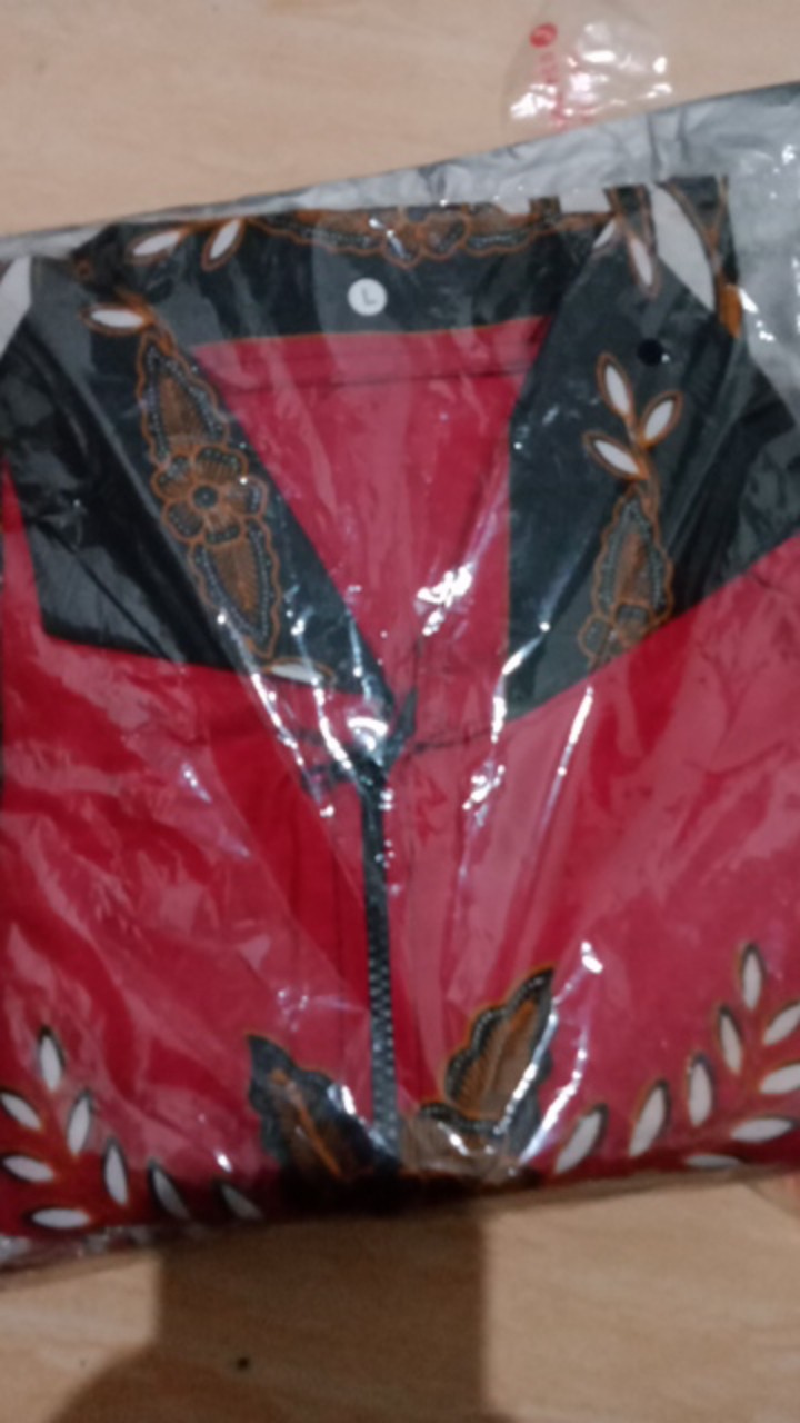 Cod - Atasan Batik Tunik Wanita M L Xl Xxl Jumbo