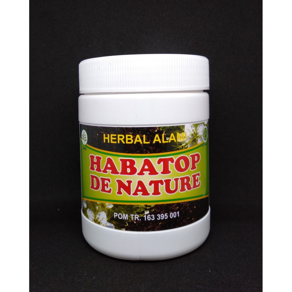 HABATOP BESAR DE NATURE ISI 200 KAPSUL HERBAL OBAT SEGALA PENYAKIT AMPUH 100% ORIGINAL