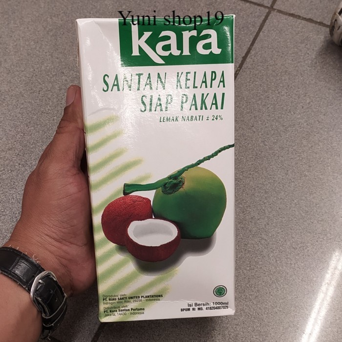 santan kara 1 liter