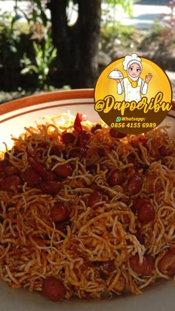 Balado Bihun Goreng Kriuk Sambal Goreng Bihun Kacang Kriuk Pedas Enak Dan Gurih Bihun Goreng Crispy Shopee Indonesia