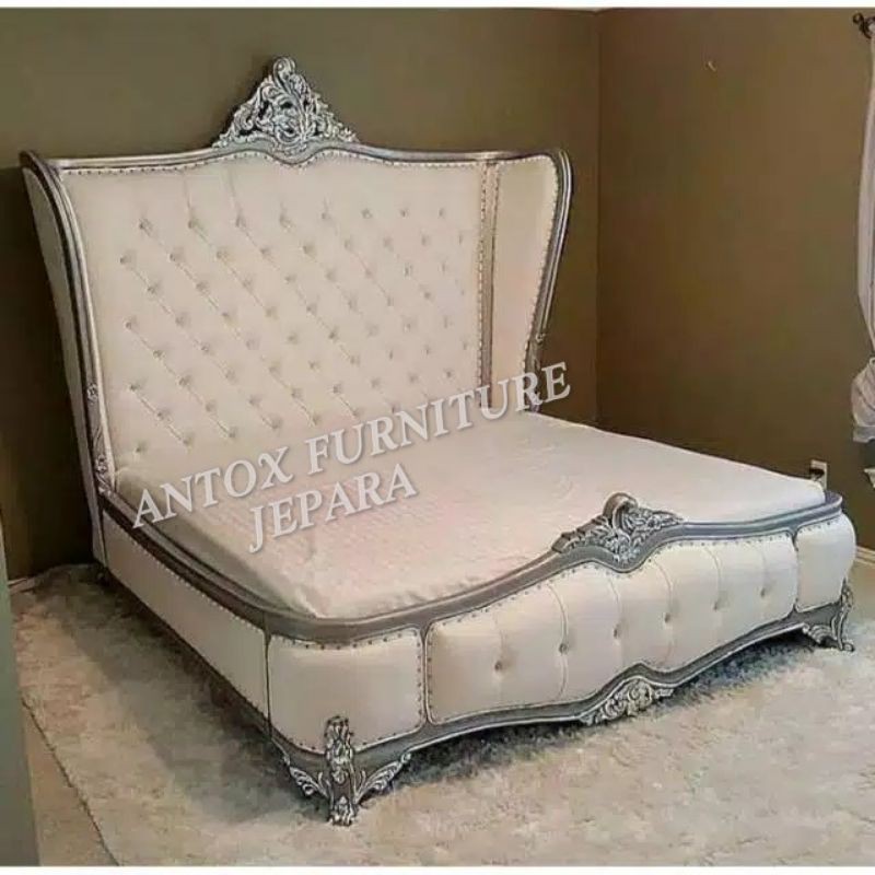 tempat tidur mewah mebel Jepara dipan mewah