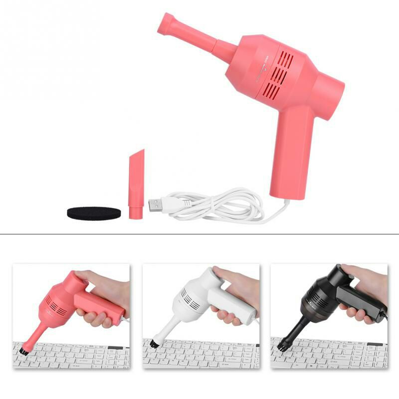 Mini Vacuum Cleaner USB Pembersih Debu Keyboard Dust Collector - HK6019