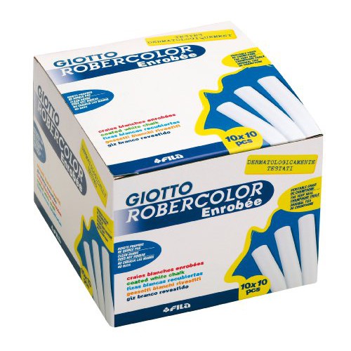 

Giotto Robercolor Enrob atau Kapur Bulat Tanpa Debu isi 100 pcs 539200