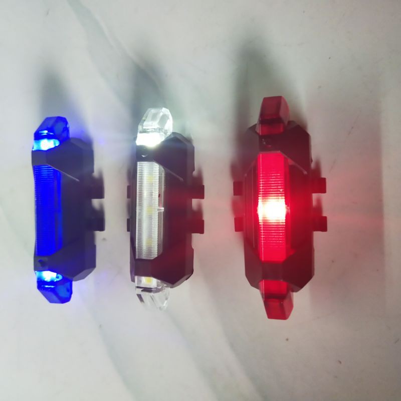 lampu belakang sepeda usb kekinian