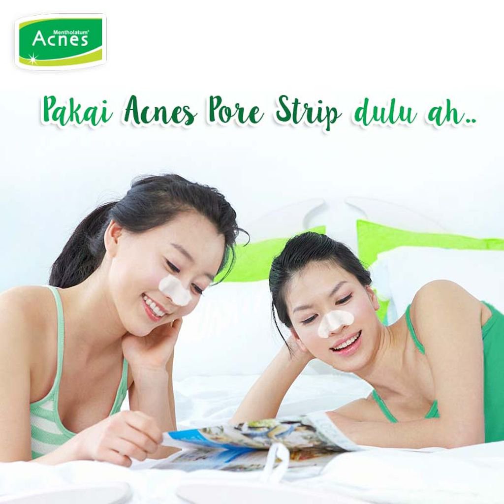 Acnes Pore Strip (3pcs) - Penghilang Komedo