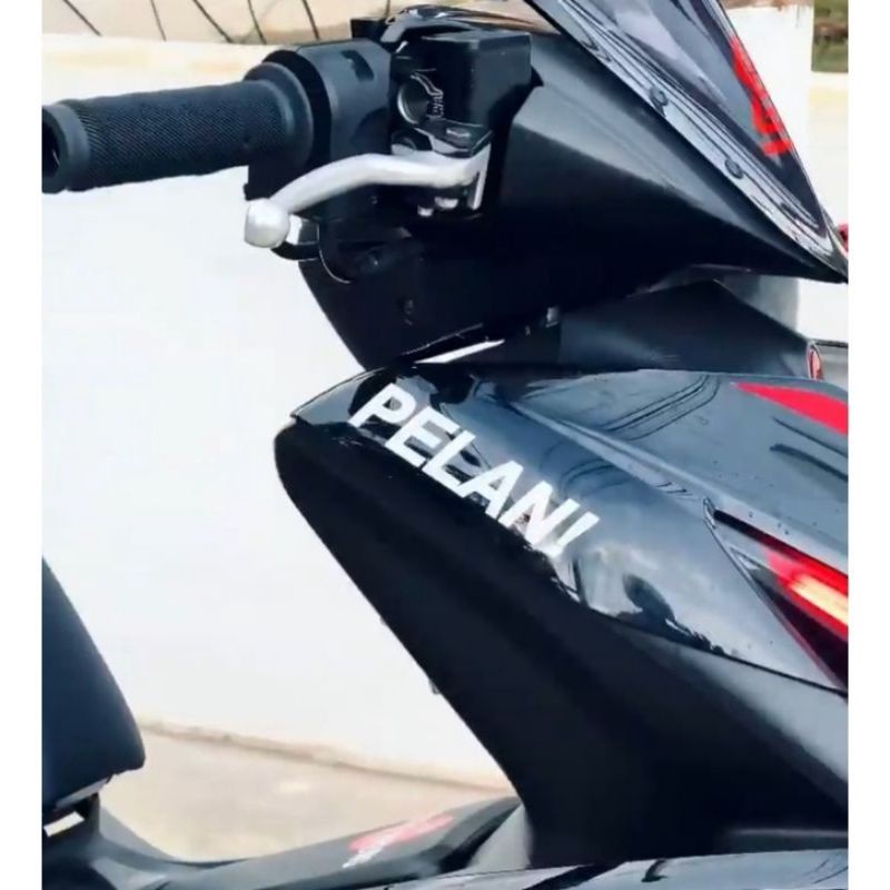 Stiker PELAN! / Stiker motor Viral PELAN!