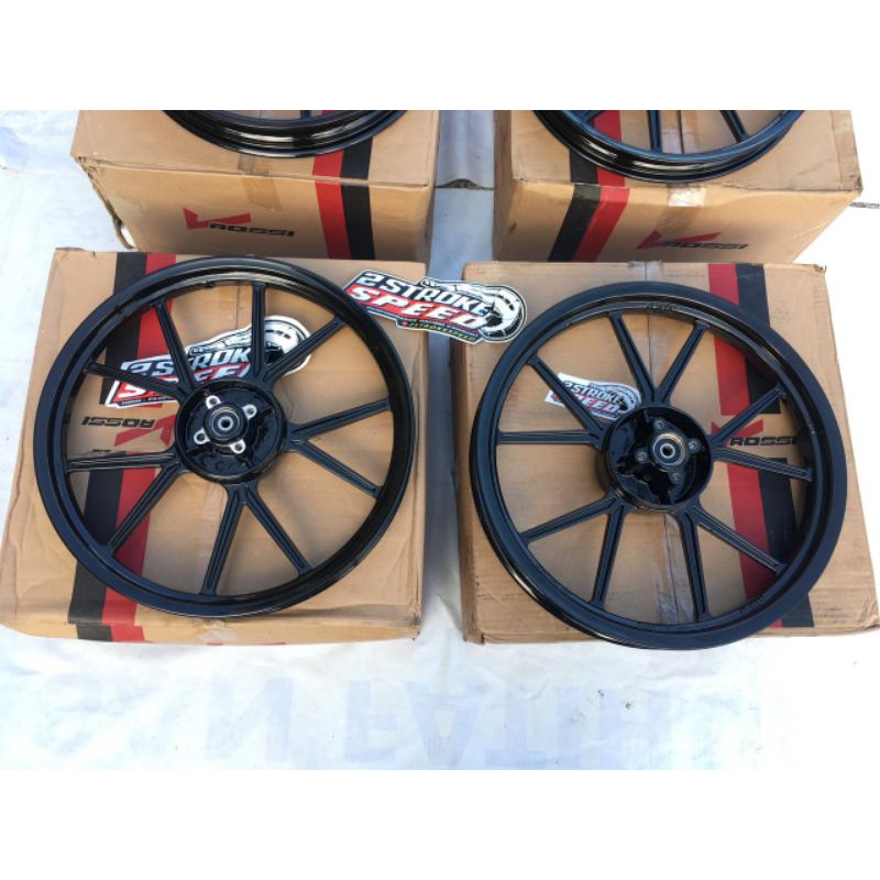 VELG VROSSI GP WHEEL SATRIA HIU SATRIA LUMBA BUAT DOBLE DISC TINGGAL PASANG PNP