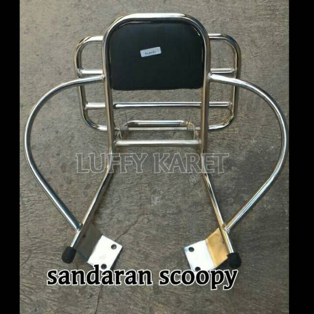 Sandaran behel breket BELAKANG MOTOR BEAT SCOOPY BEAT FI SCOOPY NEW GENIO