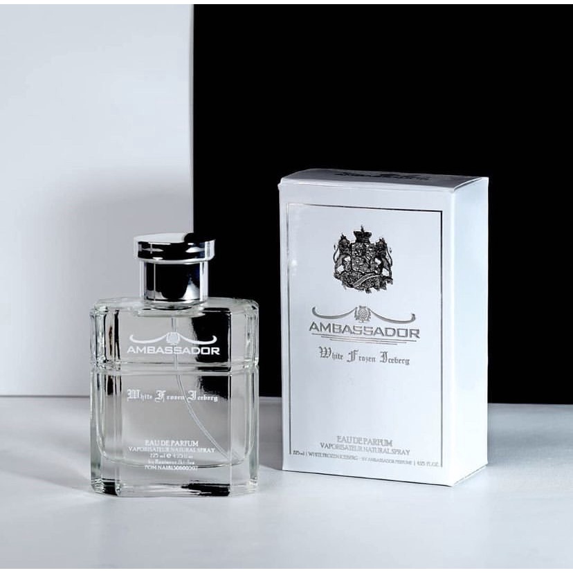 Ambasador Parfum Pria | Black and White 125 ml