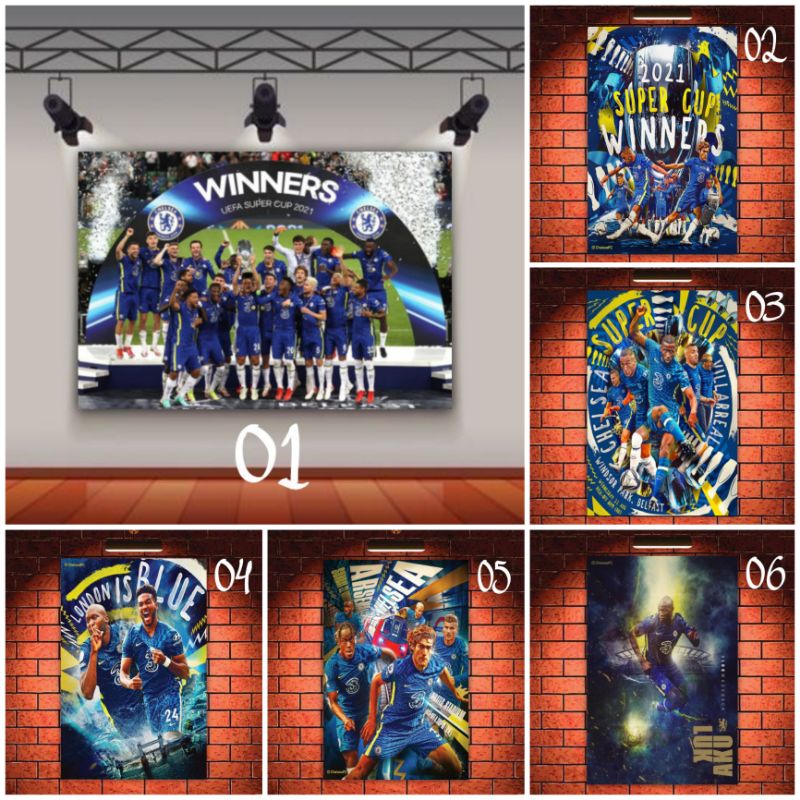 POSTER DINDING CHELSEA NEW VARIAN 2021.