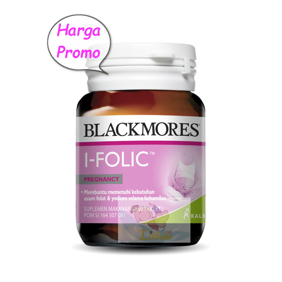 Blackmores I-Folic BPOM Kalbe Farma 150tablet 150 tablet / 60tablets 60 tab - Folic Acid Asam Folat