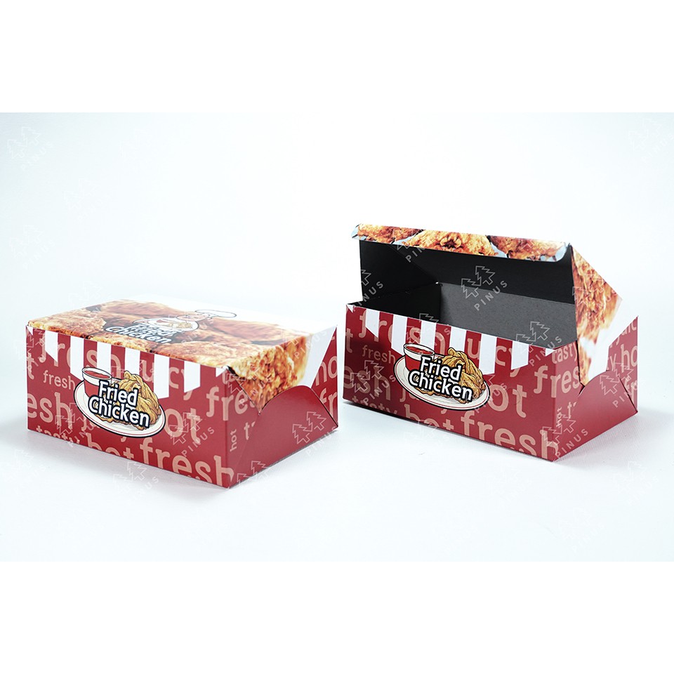 

BFC DUS KFC / DUS KENTAKI / DUS AYAM GORENG UKURAN 12x16x7cm isi 50 Lembar