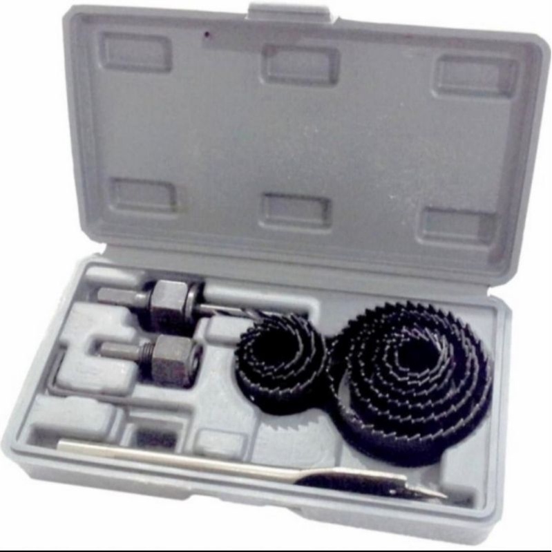 RYU BOR 10MM RDR 10-3RE + HOLE SAW SET 13PCS PAKET HIDROPONIK