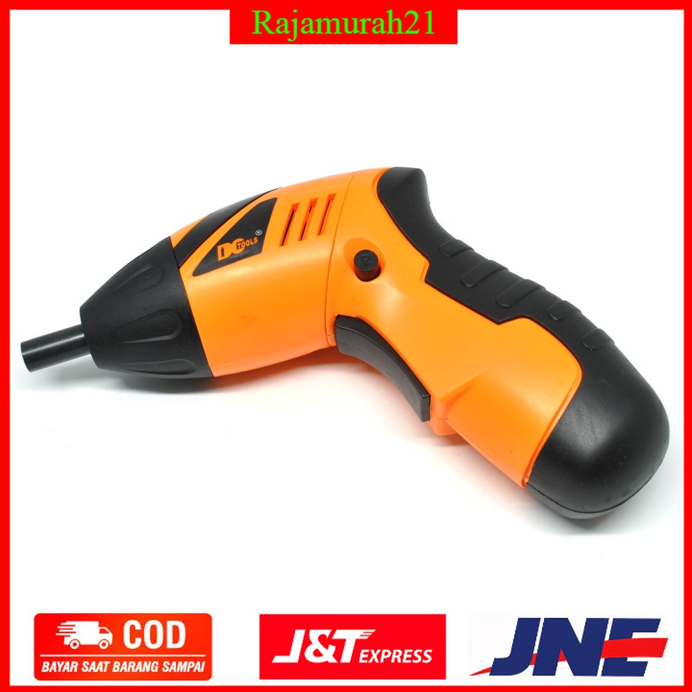 DCTools Bor Listrik Cordless Screwdriver Drill 45 in 1 4.8V - S023-4.8V - Orange