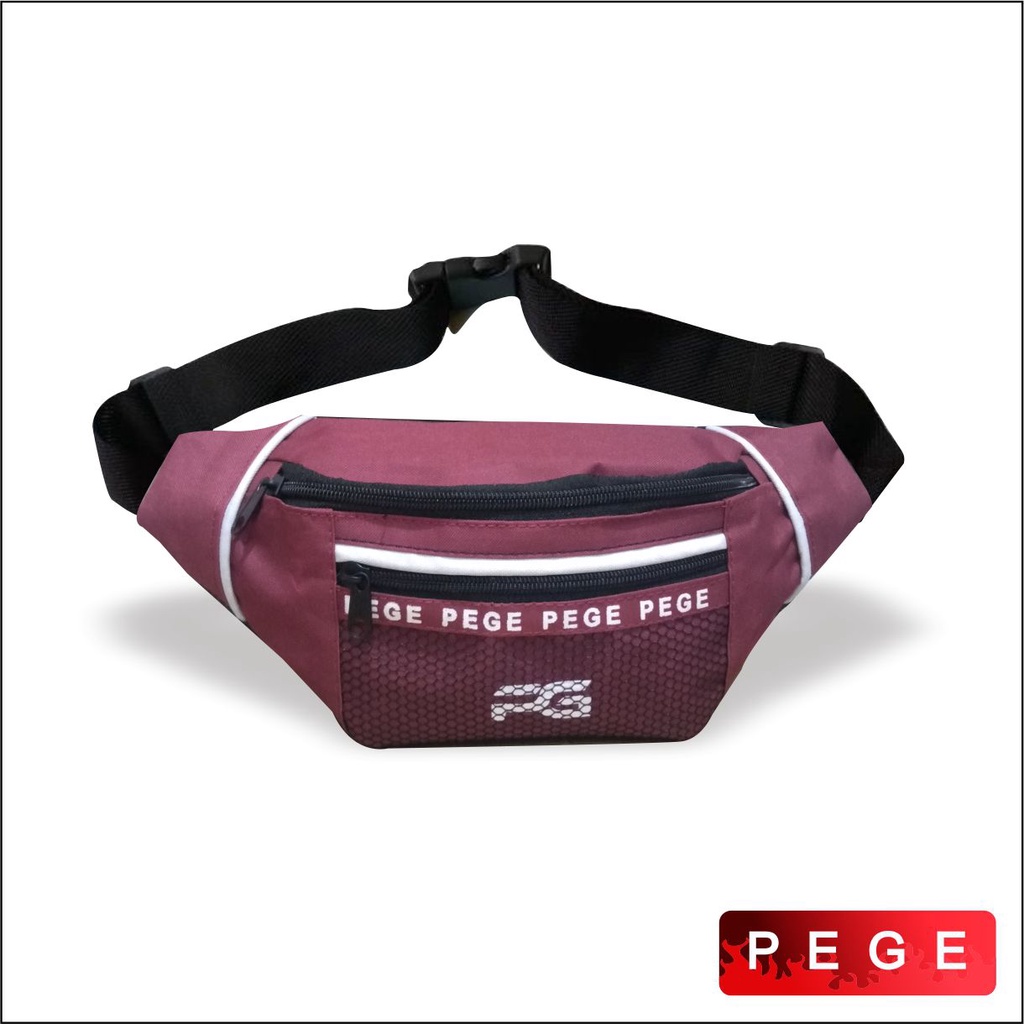 Tas Selempang Bahu Pria Kasual Slempang Waistbag Keren Bisa Dipakai Untuk Tas Pinggang - PG 8896