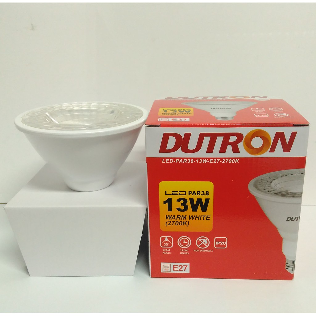Dijual DUTRON Lampu LED 13W PAR 38 E27 2700K (KUNING) Diskon