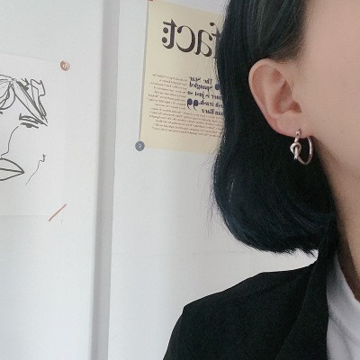 925 perak sterling untuk wanita anting-anting fashion perhiasan antik