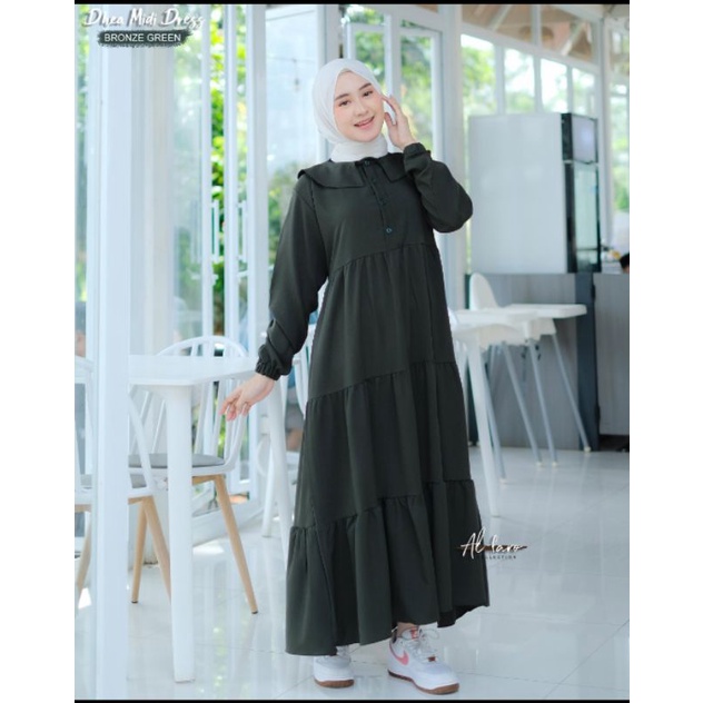 DHEA MIDI DRESS ORIGINAL BY ALFARO COLLECTION