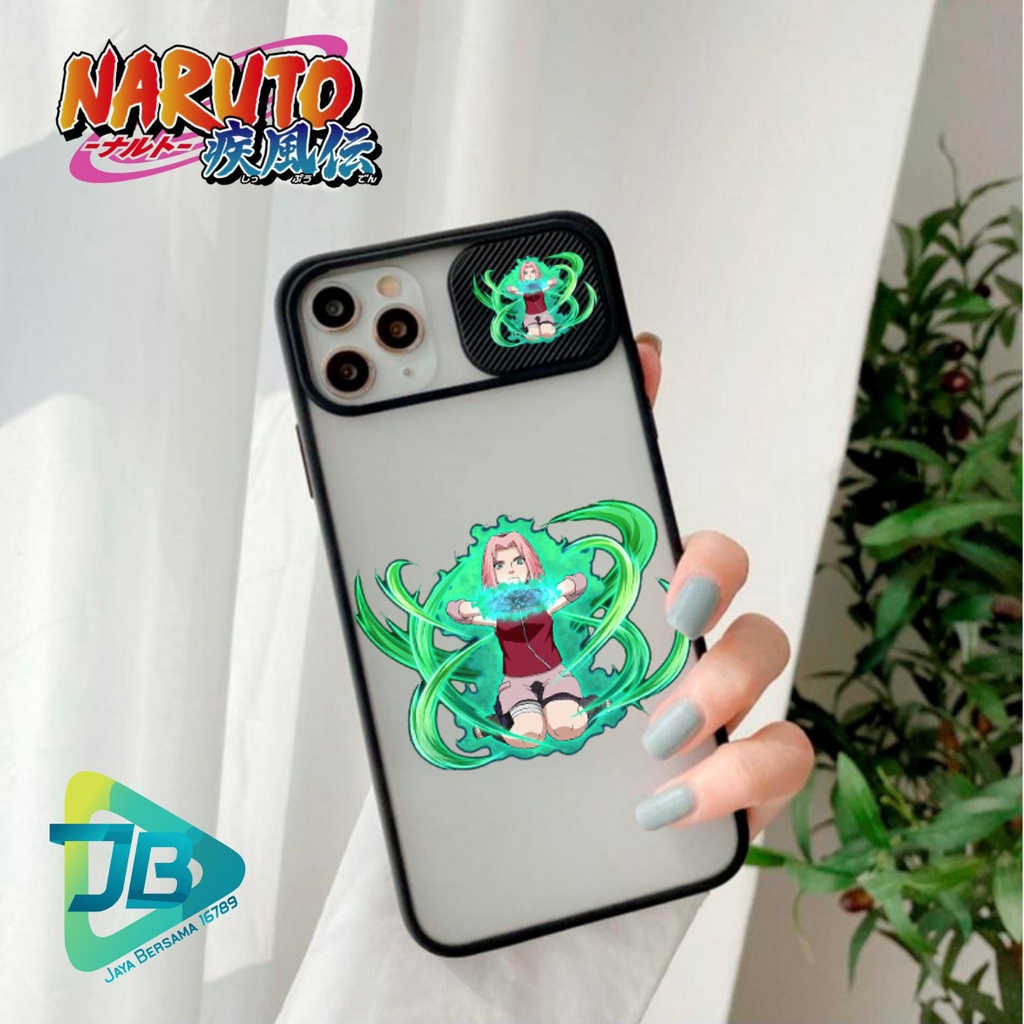 SOFTCASE SLIDE KAMERA NARUTO OPPO VIVO SAMSUNG XIAOMI REALME IPHONE ALL TYPE JB4939