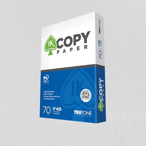 

Kertas Fotocopy HVS F4 70 gram Ik Paper (RIM)