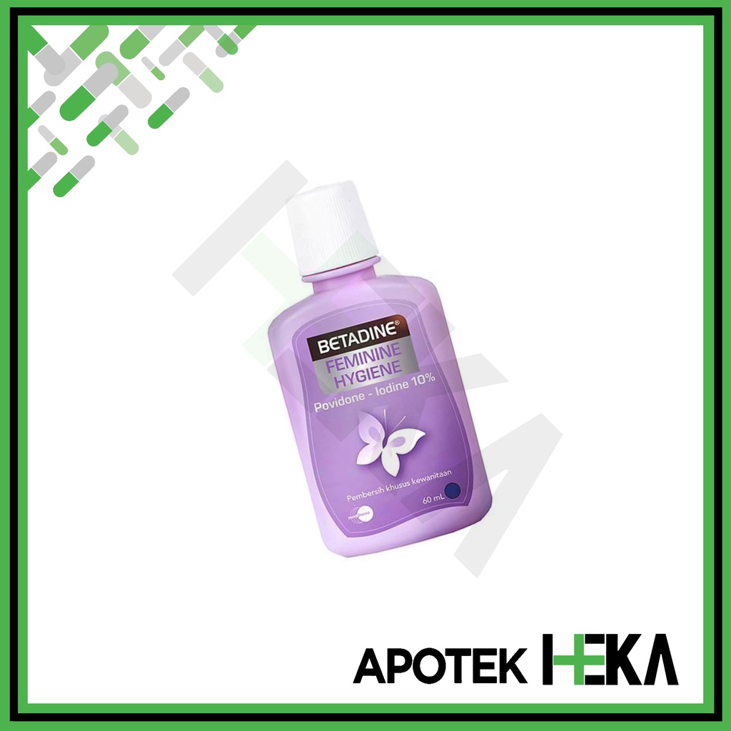 Betadine Feminine Hygiene 60 ml - Pembersih Daerah Kewanitaan (SEMARANG)