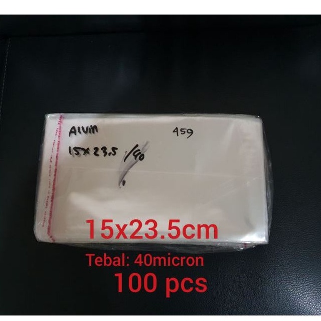 

Plastik OPP Roti / Souvenir Uk 15 x 23.5 cm Tebal : 40 micron ( 100pcs )
