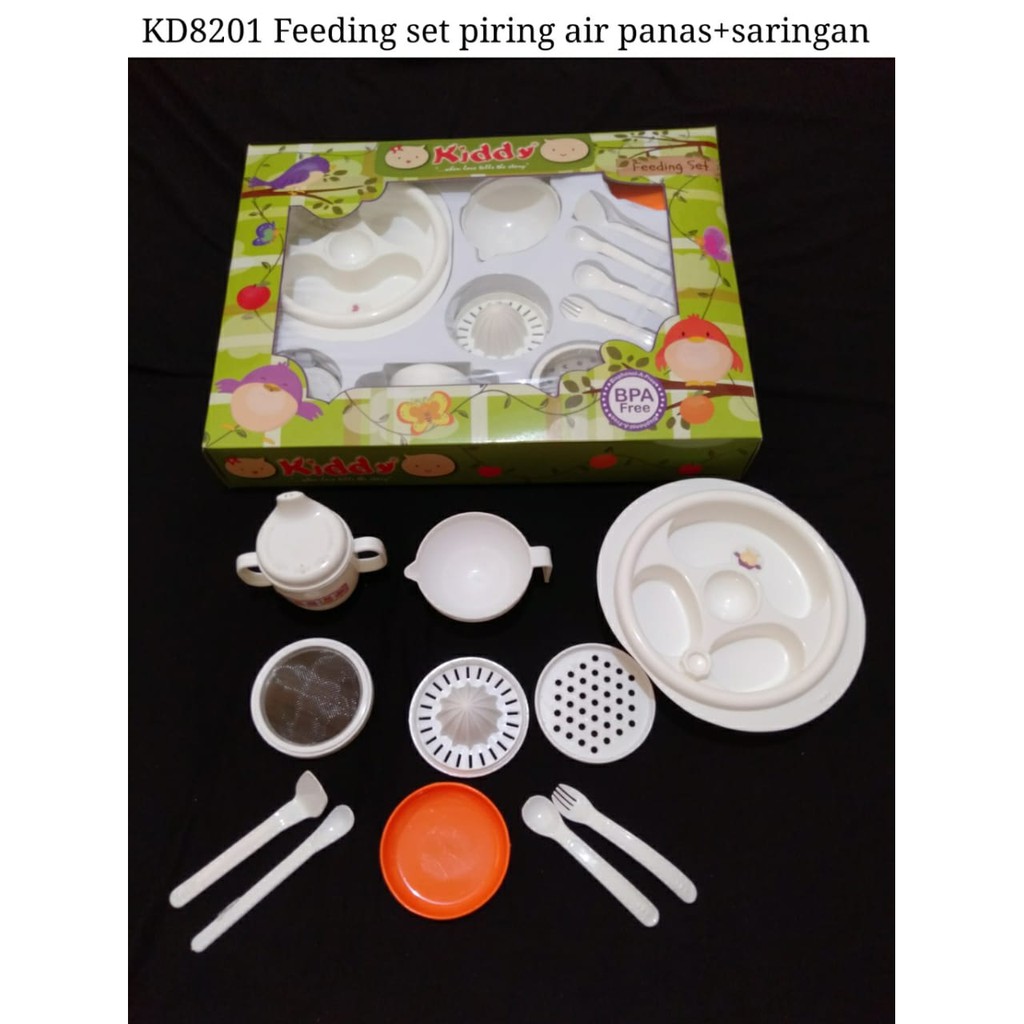 FEED SET PIRING AIR PANAS + SARINGAN BABY KIDDY KD8201