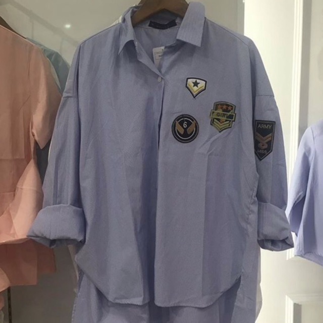 Kemeja army ala zara