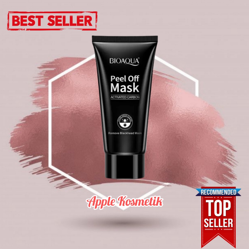 BIOAQUA Peel Off Mask Activated Carbon 60g (BPOM)