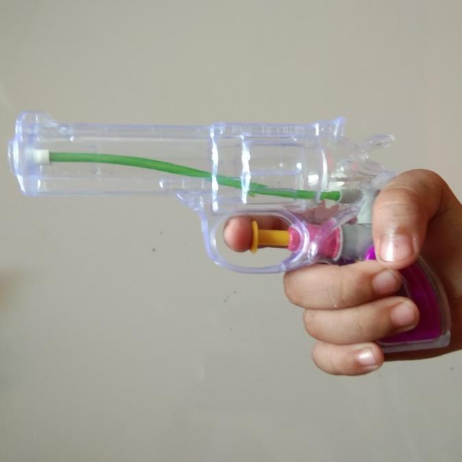 TEMBAKAN AIR PISTOLAN AIR JADUL MAINAN ANAK LAKI LAKI