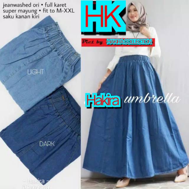 Rok jeans umberella