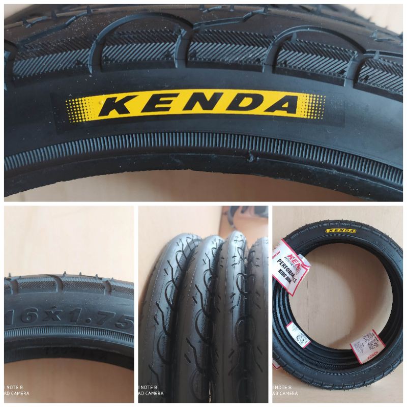 Ban Luar Sepeda Kenda 16 x 1.75