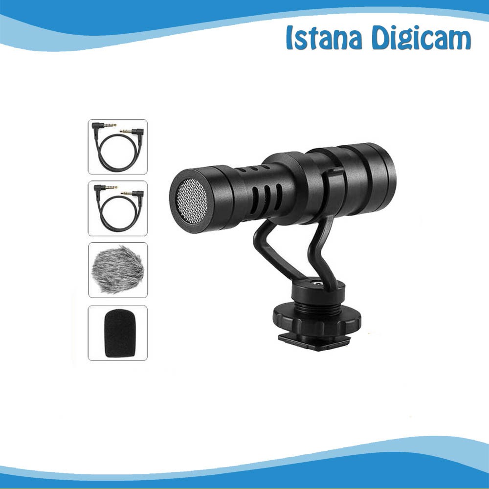 Ulanzi AriMic MC-1 MC1 Mini Shotgun Microphone Cardioid For Kamera HP