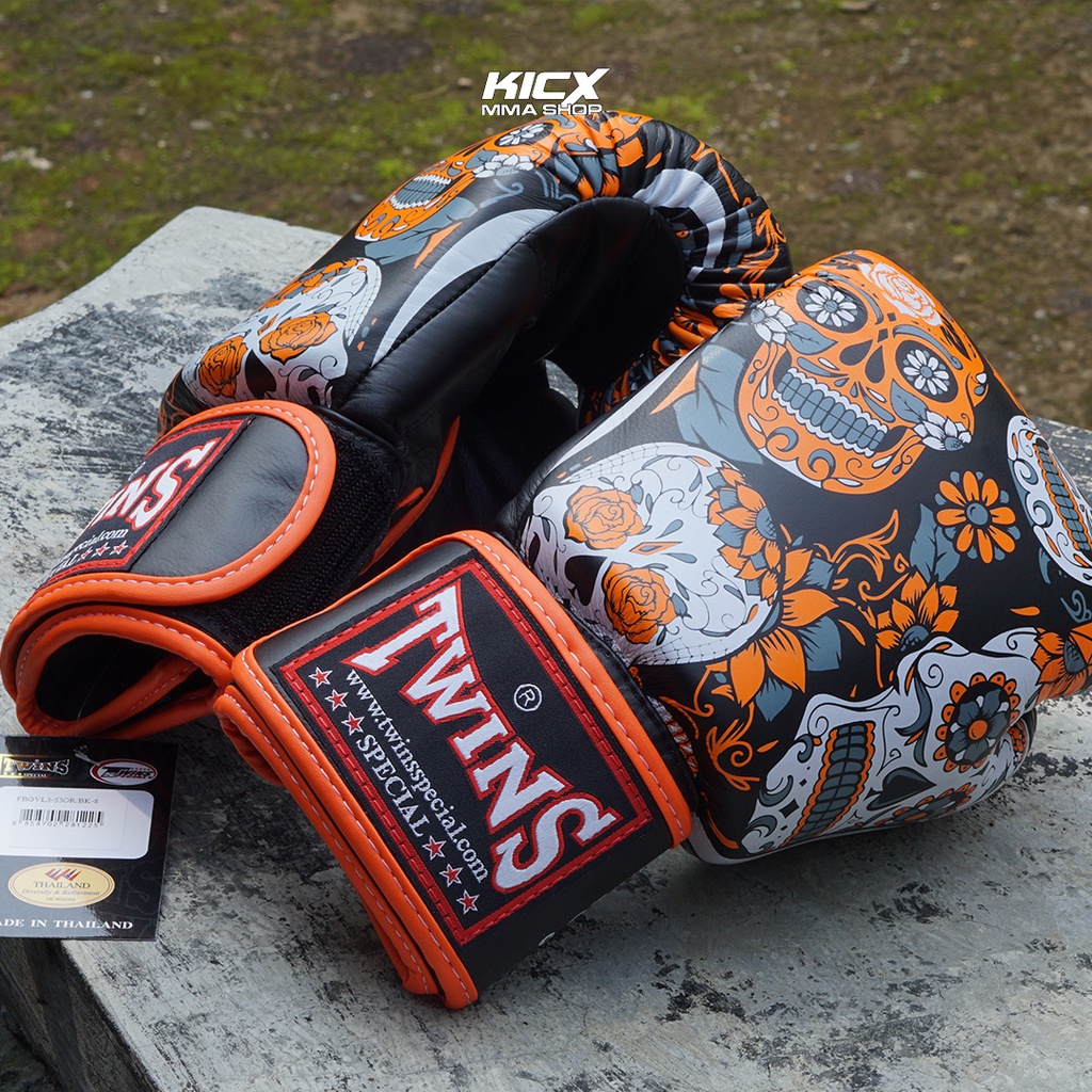 Twins Gloves FBGV53 Skull Design