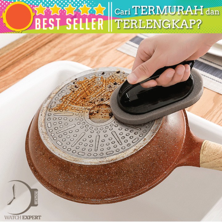 BISA COD Alat Cuci Piring Pembersih Karat Besi Nano Melamine Magic Sponge Strongwell Brush