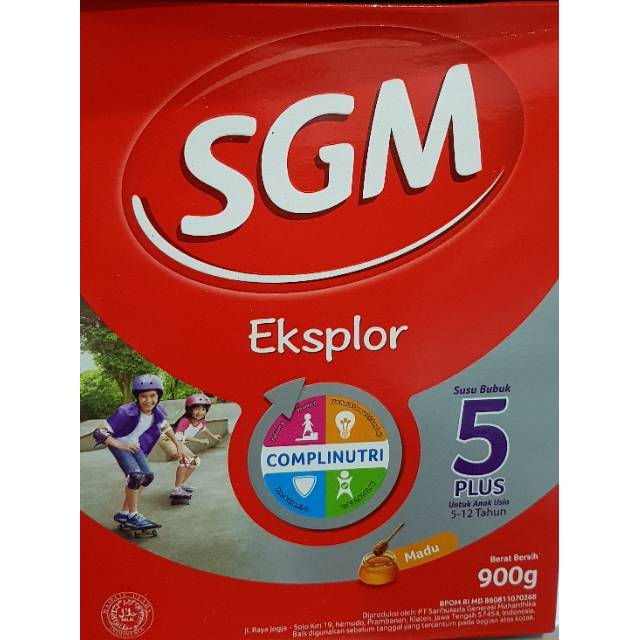 Sgm Eksplor 5+ Madu / Coklat 900gr / Toko Makmur Online