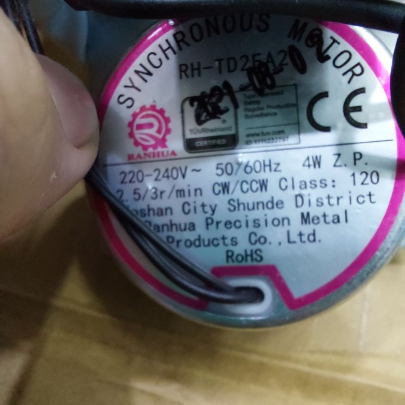 DINAMO KIPAS ANGIN MIYAKO 16 INCH TJR 101 DENGAN SINKRONUS/ROTARI ORIGINAL