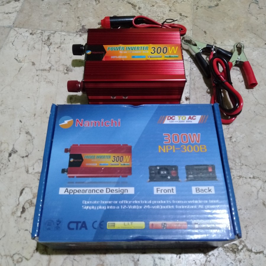 Power Inverter Mobil DC ke/ to AC 300 watt