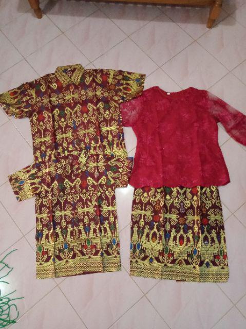 Qnunbatik Batik Family/keluarga Rok N Blus Viona Kidang