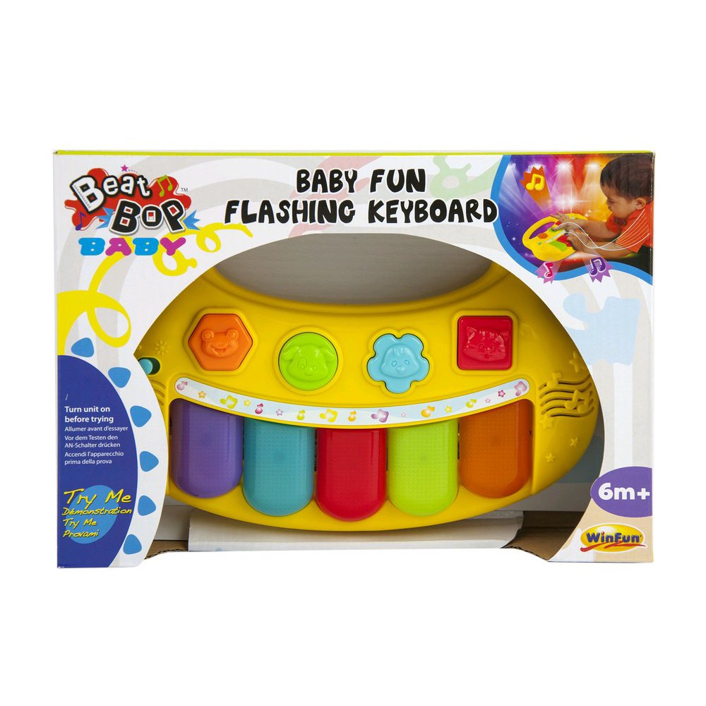 Winfun Baby Fun Flashing Keyboard 6m+