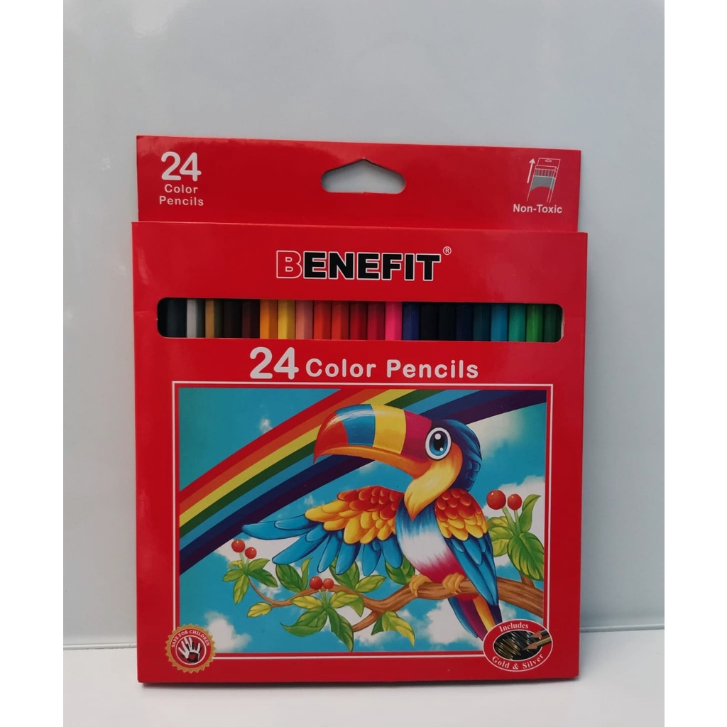 

PENSIL WARNA BENEFIT ISI 24 PCS