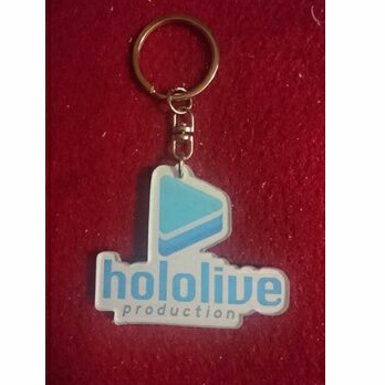 Gantungan Kunci Logo Hololive Vtuber - Ganci Akrilik Keychain Acrylic