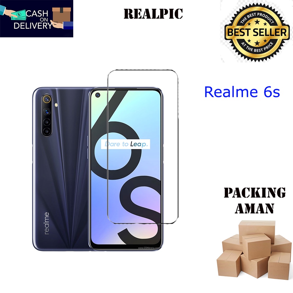 Tempered Glass Realme 6s Screen Protector Anti Gores