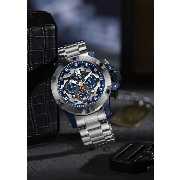 Jam Pria Stainless Steel T5 H3760G 3760 Original Garansi 1 Tahun