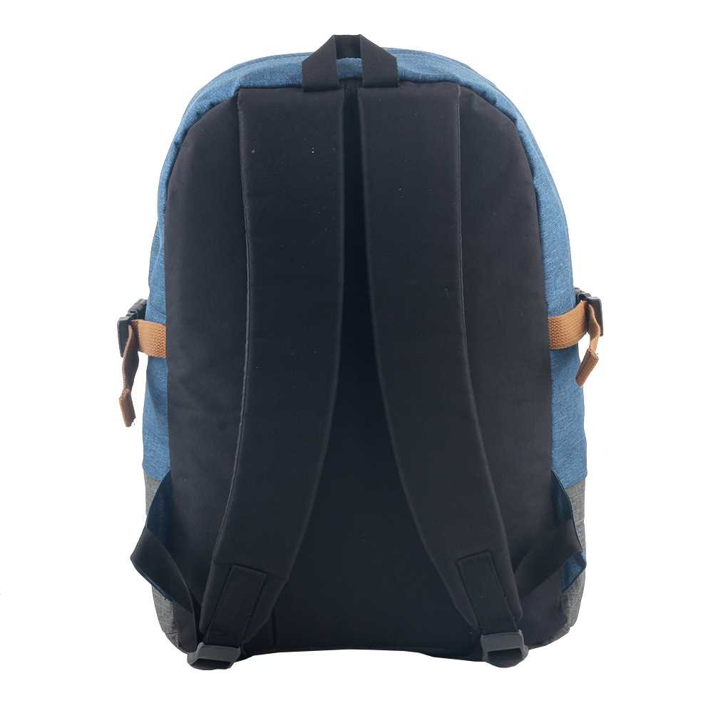 Stylish Backpack Tas Ransel Sekolah Pria Kasual Biru