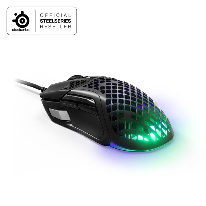 Steelseries Aerox 5 Wired - Gaming Mouse Ultra Lightweight Multi Genre - Original - Garansi Resmi 1 Tahun