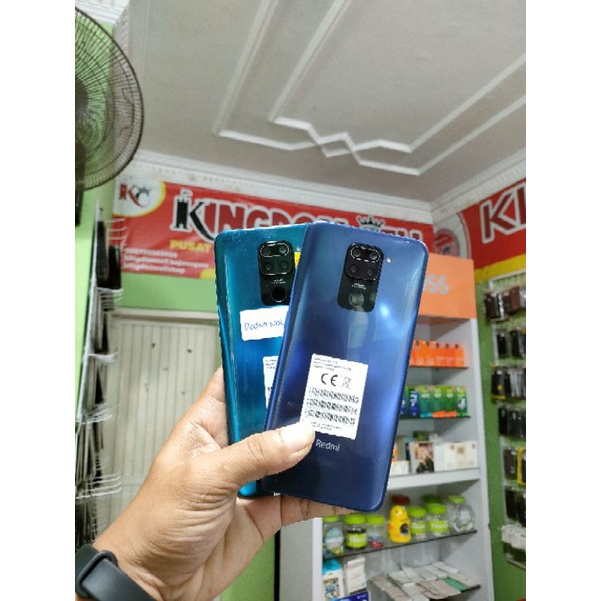 SECOND REDMI NOTE 9 RAM 4/64 FULLSET/LENGKAP