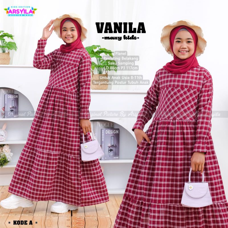 VANILA MAXY KIDS GAMIS ANAK PEREMPUAN