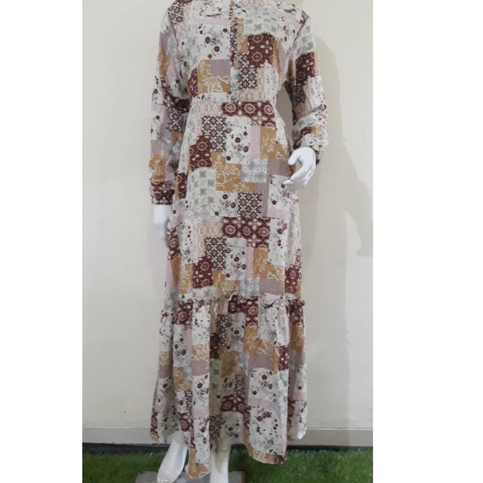 Gamis Rayon / Gamis Busui / Rempel Bawah / Model Payung